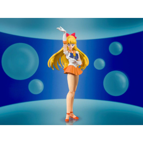 Bandai Sailor Moon SH Figuarts - Sailor Venus Anime Edizione Colore