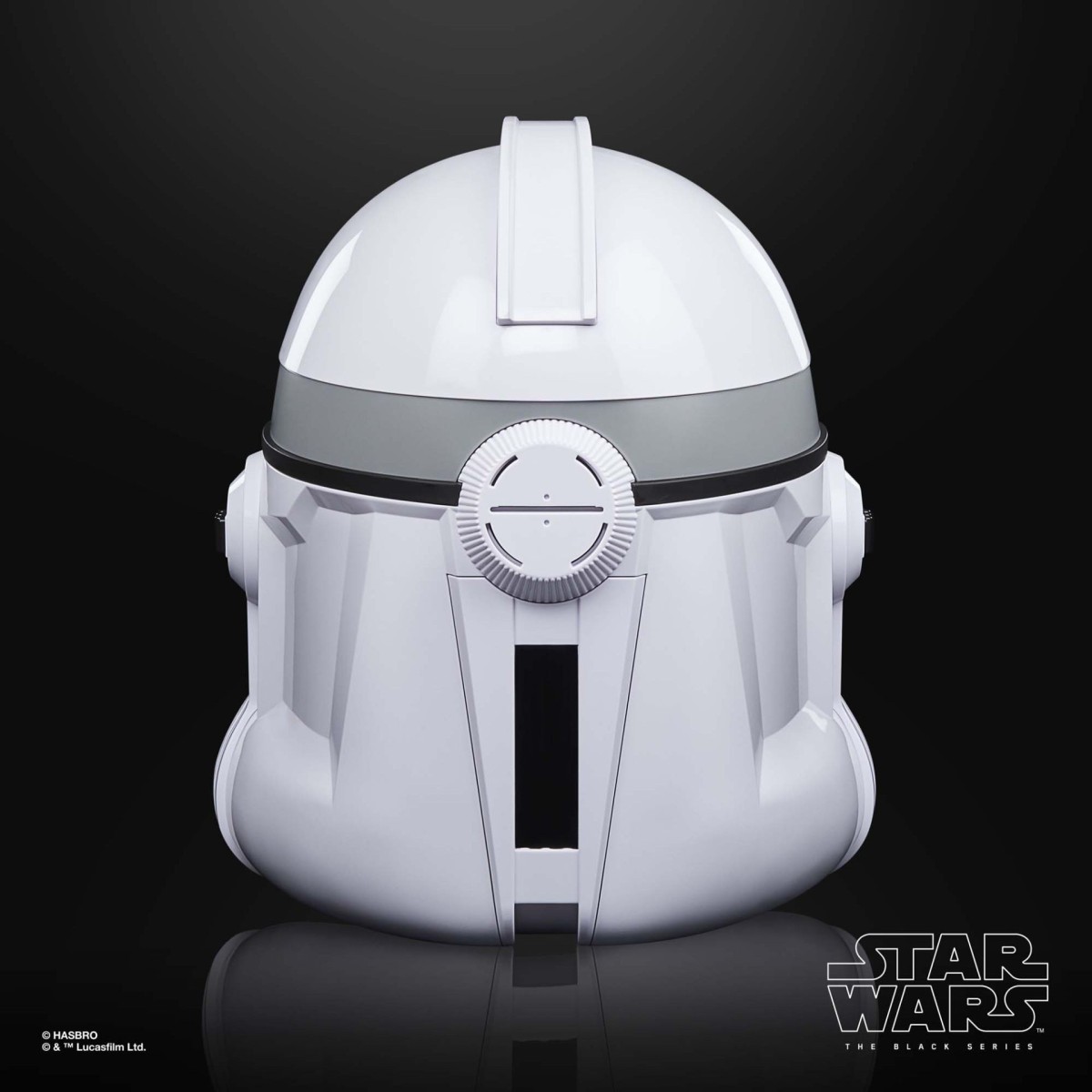 Hasbro - Elmetto elettronico premium Clone Trooper Fase II - Star Wars Serie Nera