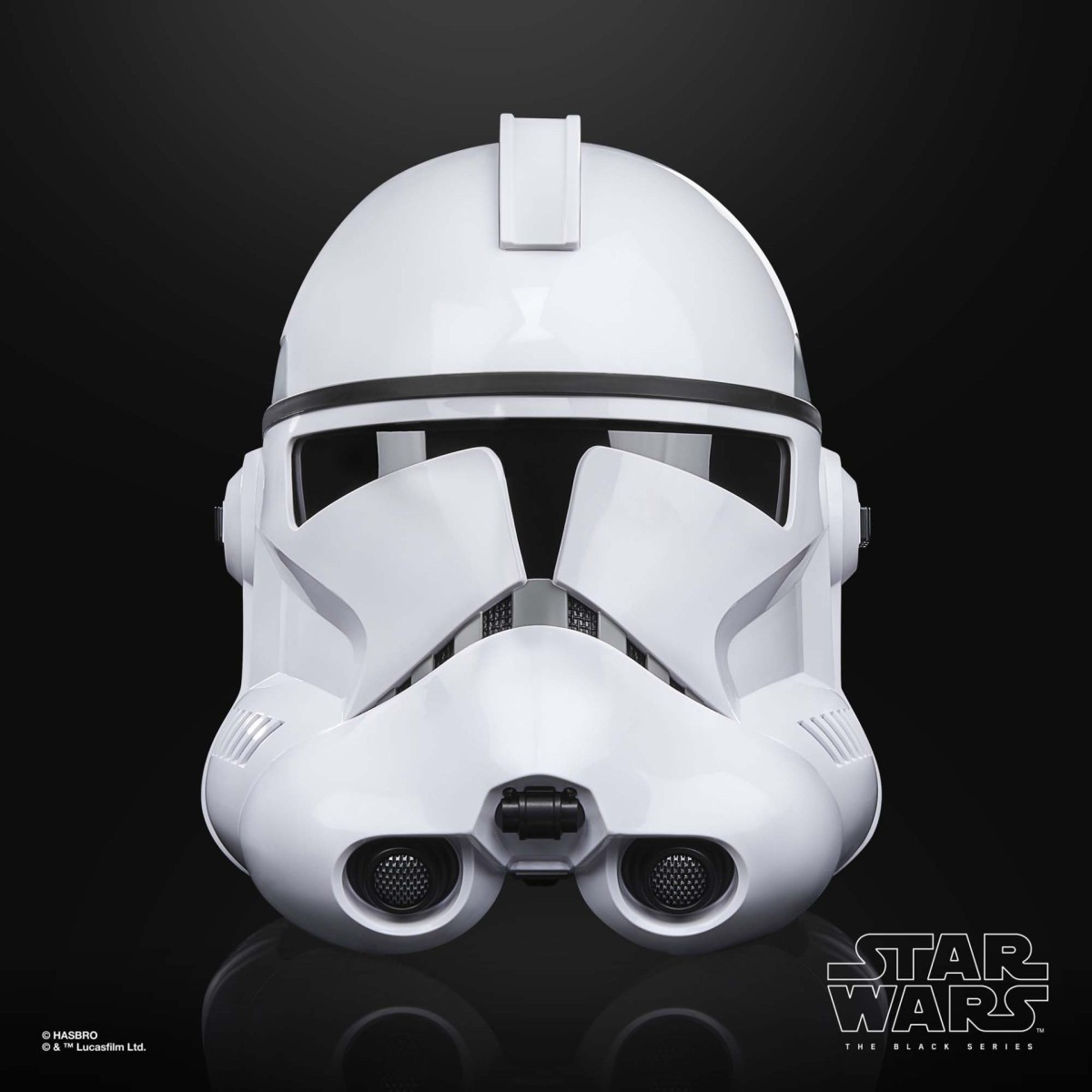 Hasbro - Elmetto elettronico premium Clone Trooper Fase II - Star Wars Serie Nera