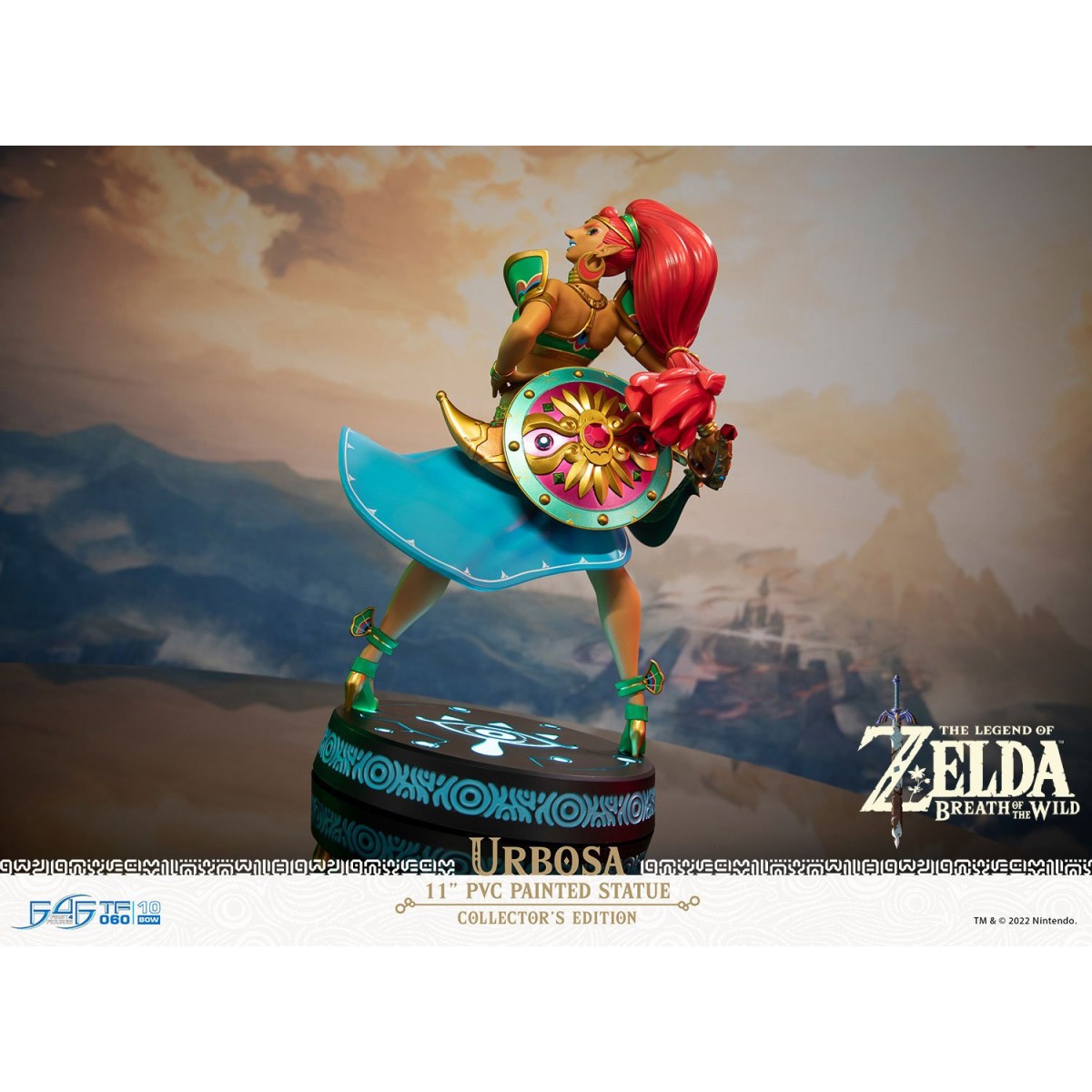 F4F Urbosa Breath of the Wild Collezionista La Leggenda di Zelda Figura in PVC
