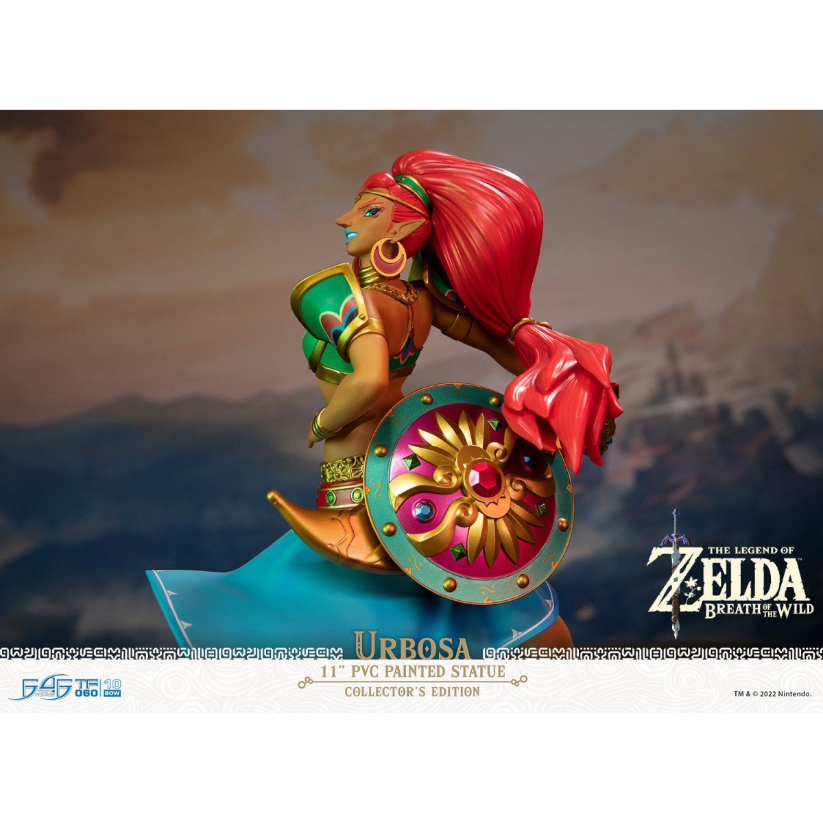 F4F Urbosa Breath of the Wild Collezionista La Leggenda di Zelda Figura in PVC