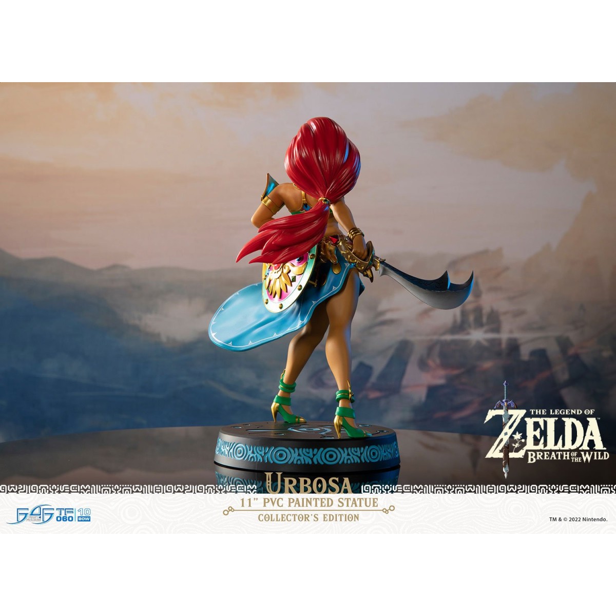 F4F Urbosa Breath of the Wild Collezionista La Leggenda di Zelda Figura in PVC