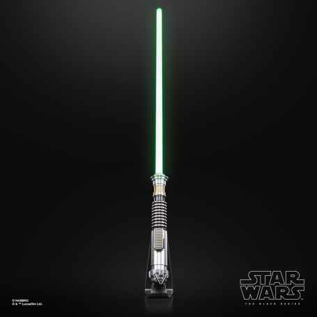 Hasbro - Spada laser Force Fx Luke Skywalker - Serie nera Replica Elite