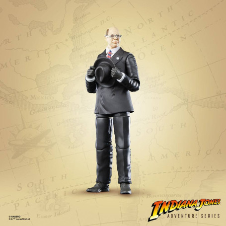 Hasbro - Maggiore Arnold Toht - Serie Avventura Indiana Jones: I Predatori dell'Arca Perduta 1/12