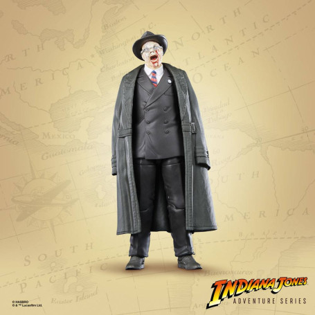 Hasbro - Maggiore Arnold Toht - Serie Avventura Indiana Jones: I Predatori dell'Arca Perduta 1/12
