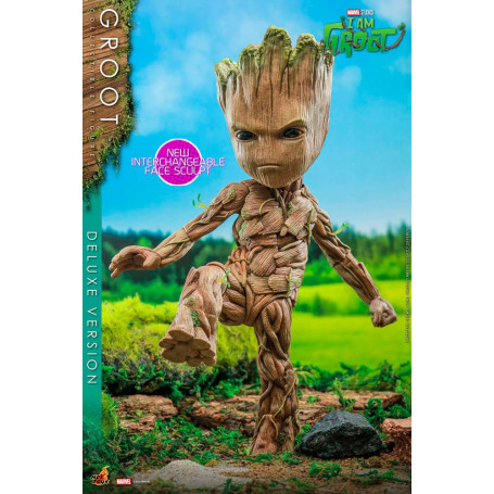 Hot Toys Movie Masterpiece - GROOT DELUXE - Io sono Groot