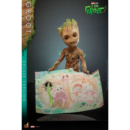 Hot Toys Movie Masterpiece - GROOT DELUXE - Io sono Groot
