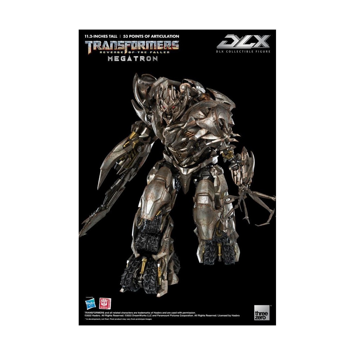 Three0 Transformers - DLX MEGATRON - Transformers 2: La vendetta
