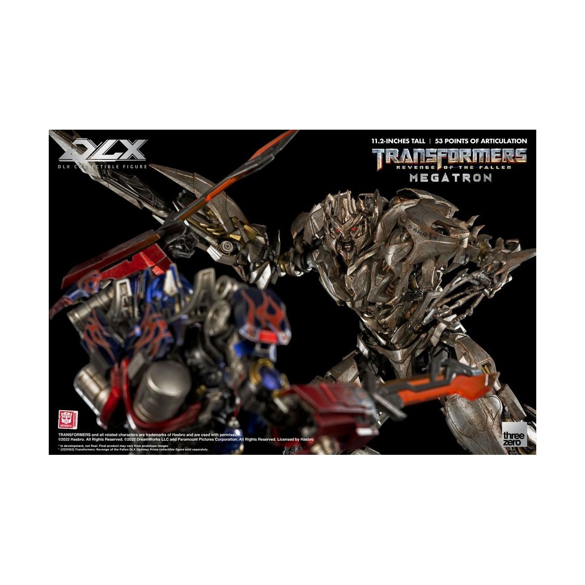 Three0 Transformers - DLX MEGATRON - Transformers 2: La vendetta