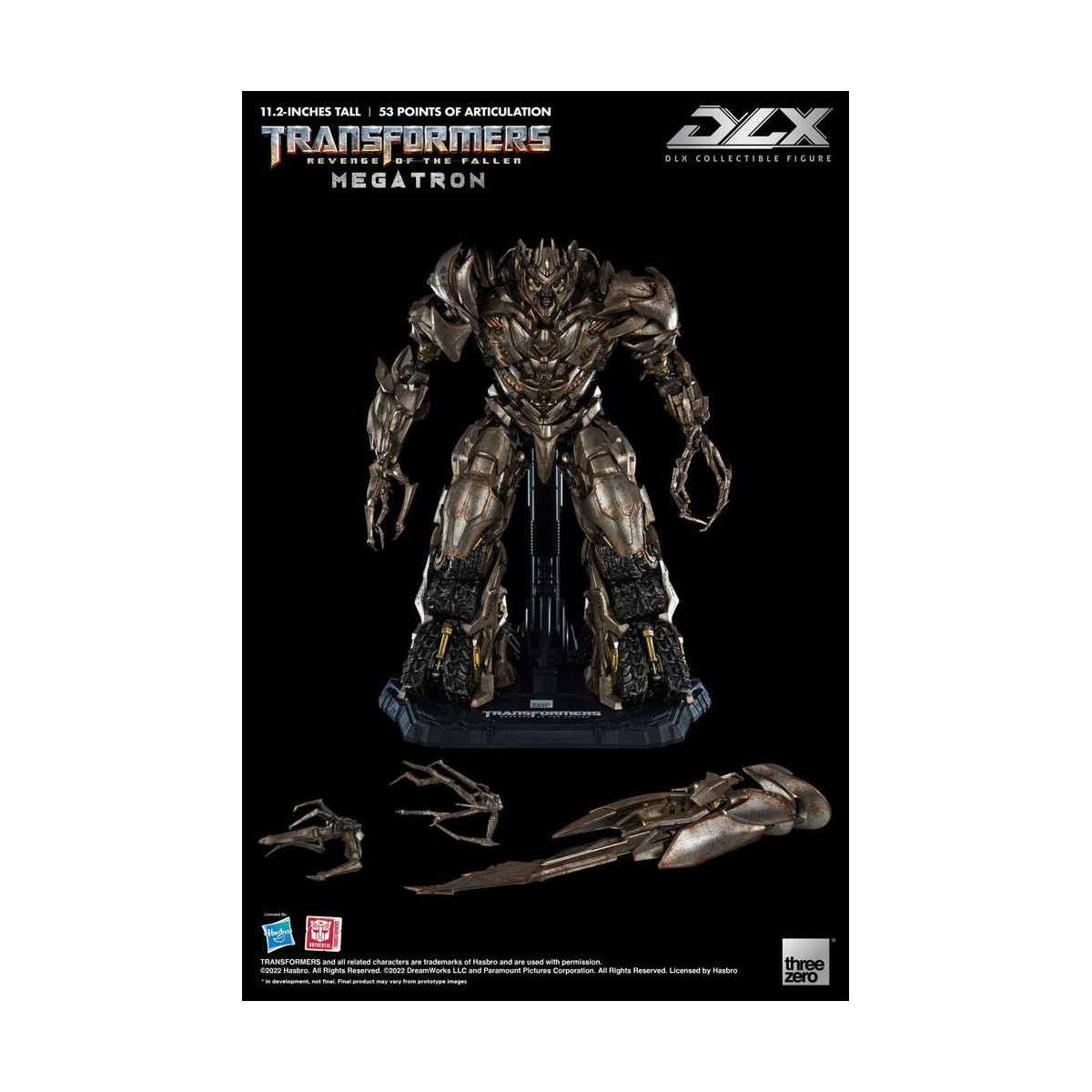 Three0 Transformers - DLX MEGATRON - Transformers 2: La vendetta