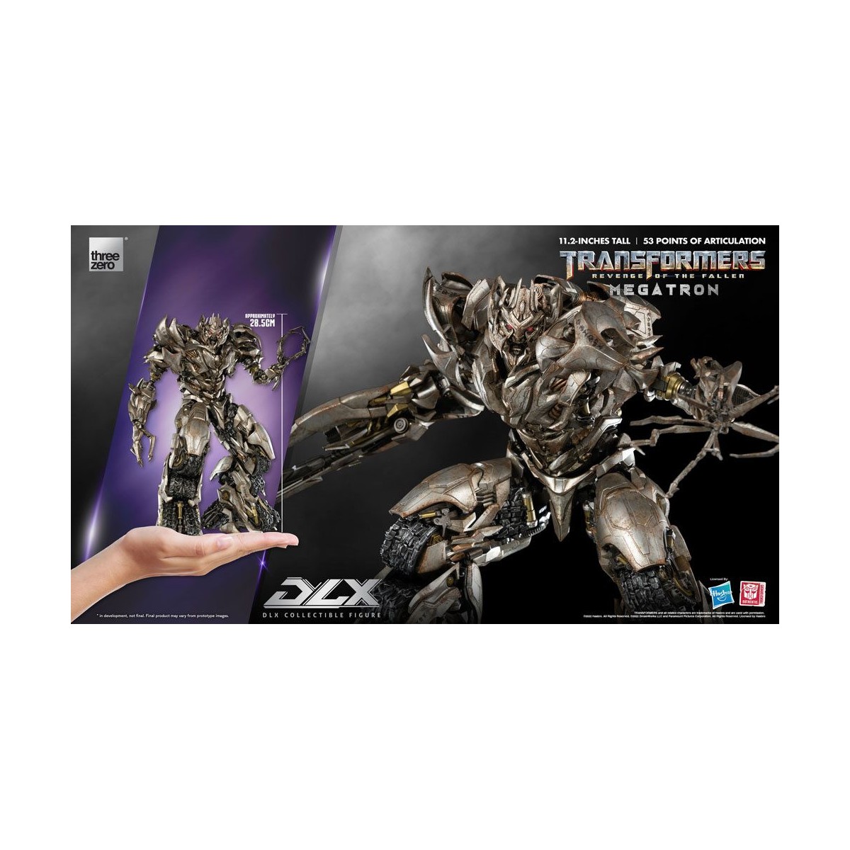 Three0 Transformers - DLX MEGATRON - Transformers 2: La vendetta