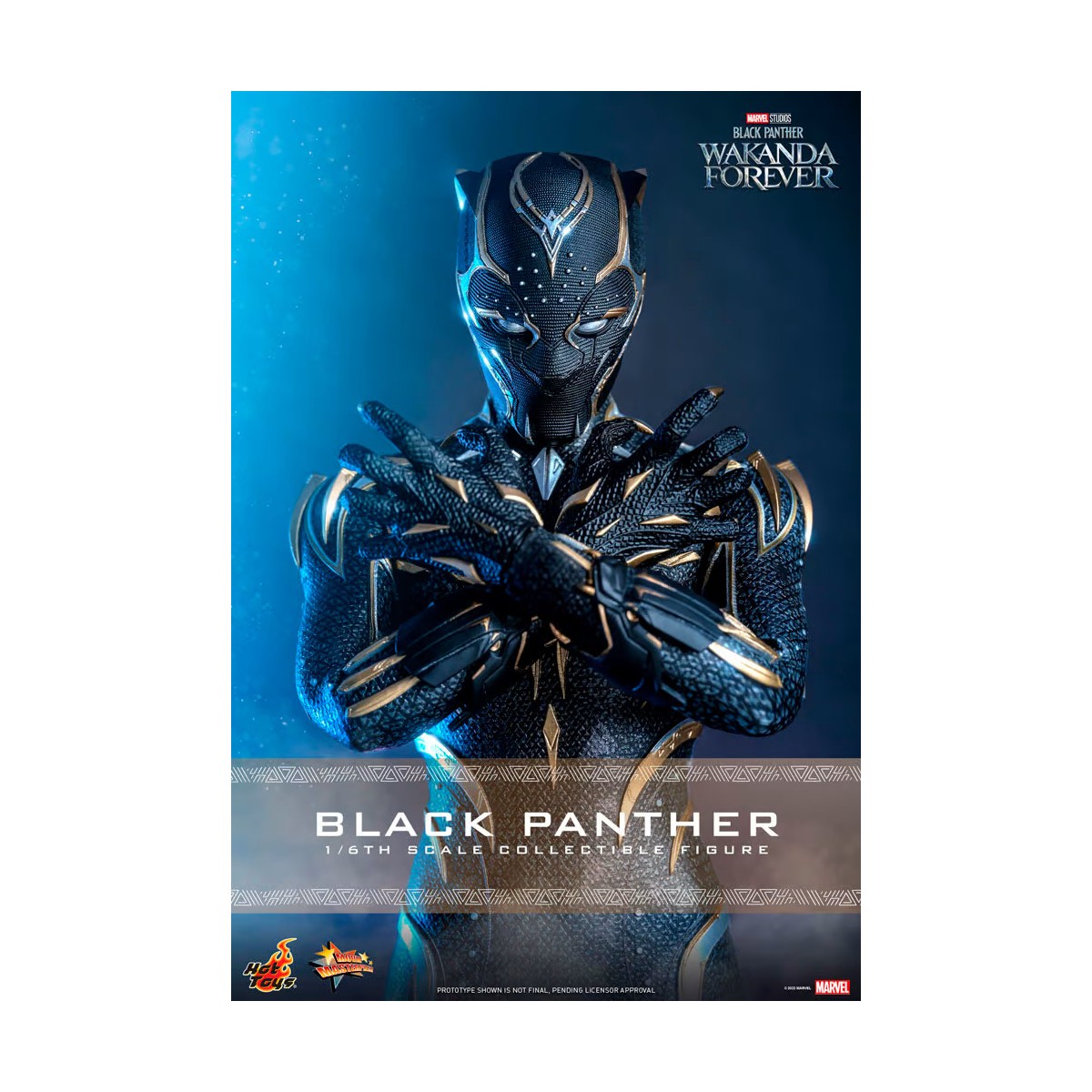 Hot Toys - Pantera Nera - Black Panther Wakanda Forever Movie Masterpiece 1/6