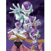 SD Toys - Poster in vetro di Dragonball "Frieza Forms" Congelatore