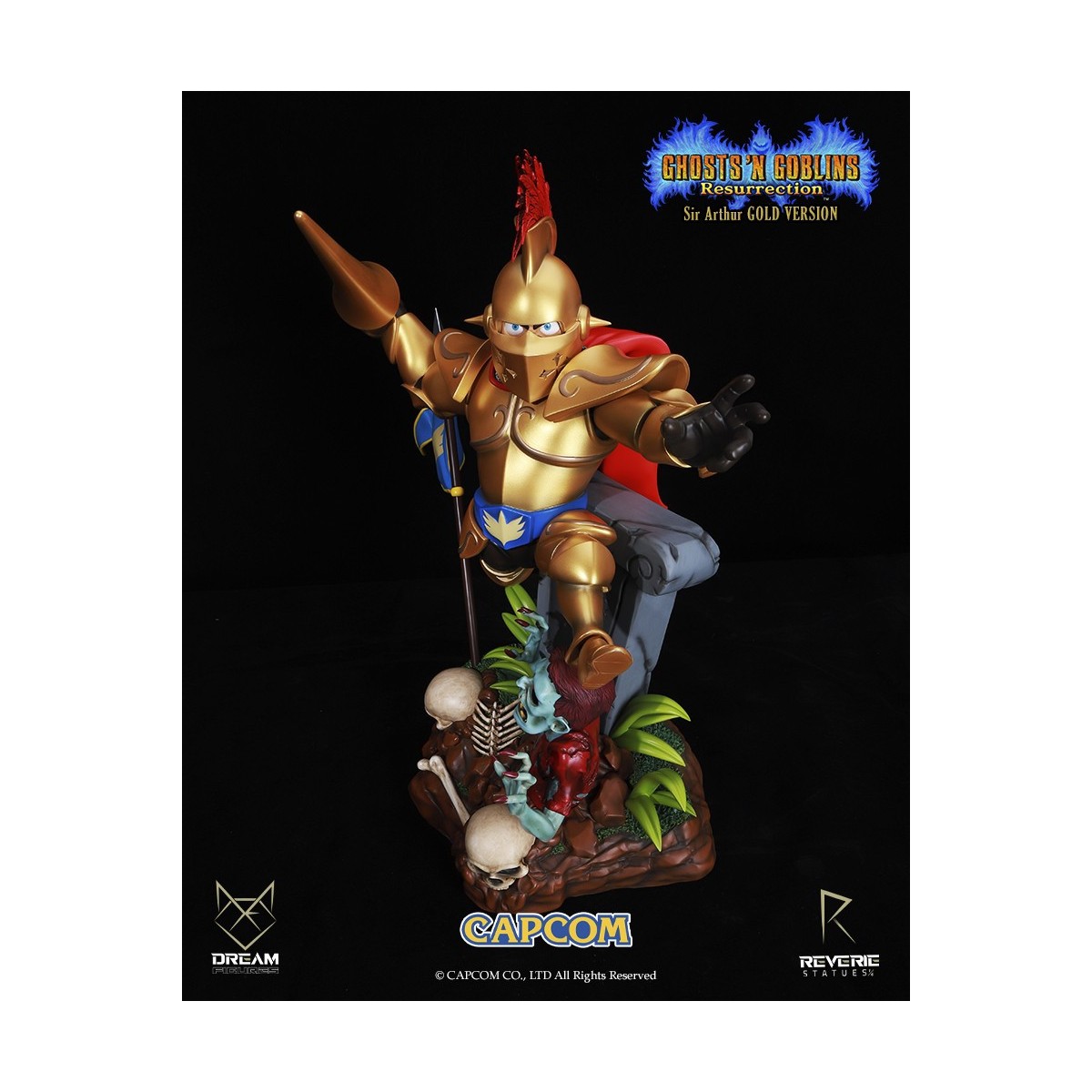 Figure da sogno - Armatura d'oro di Sir Arthur - Ghost 'n Goblins Resurrezione