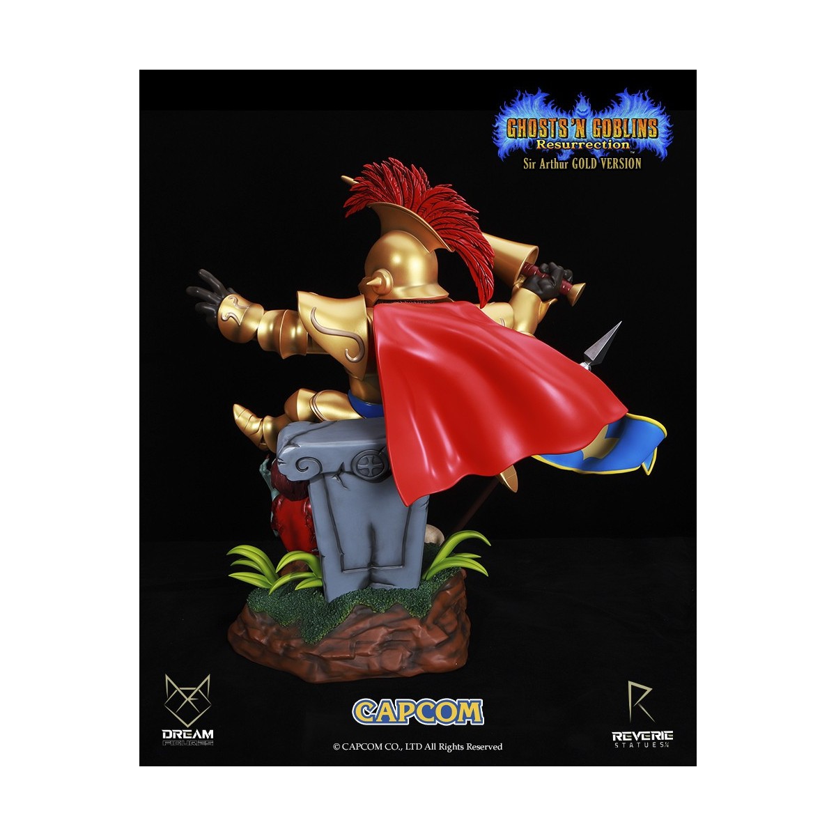 Figure da sogno - Armatura d'oro di Sir Arthur - Ghost 'n Goblins Resurrezione