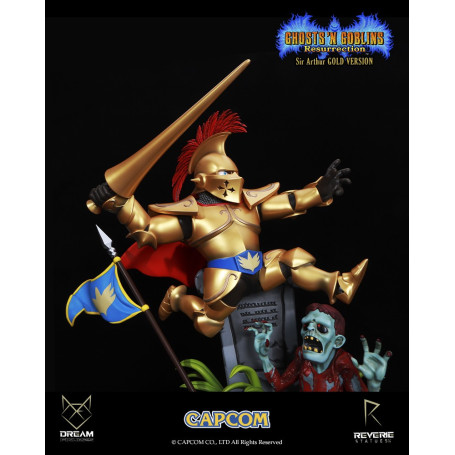 Figure da sogno - Armatura d'oro di Sir Arthur - Ghost 'n Goblins Resurrezione
