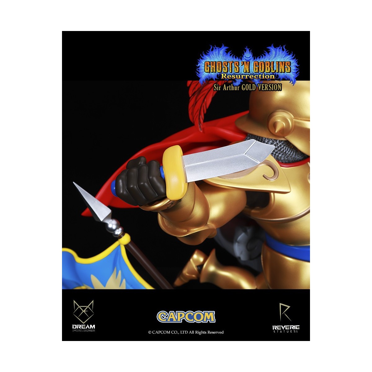 Figure da sogno - Armatura d'oro di Sir Arthur - Ghost 'n Goblins Resurrezione
