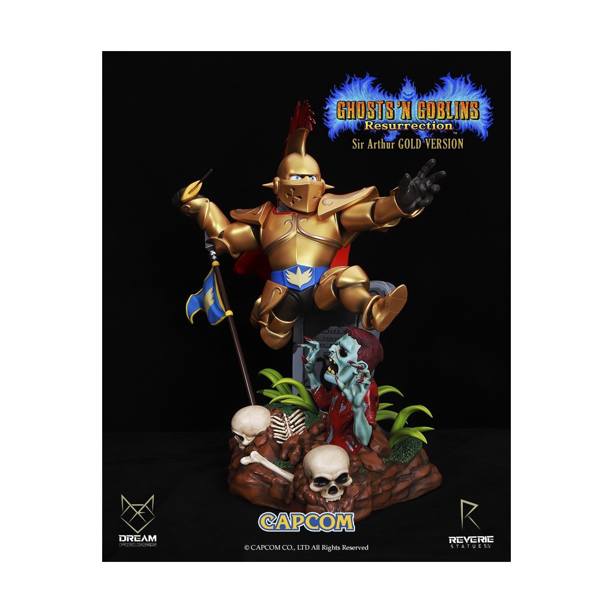 Figure da sogno - Armatura d'oro di Sir Arthur - Ghost 'n Goblins Resurrezione