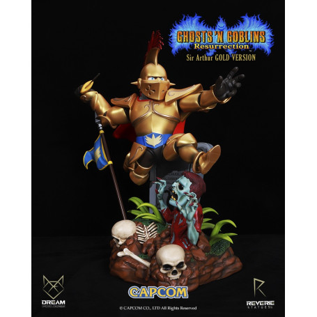 Figure da sogno - Armatura d'oro di Sir Arthur - Ghost 'n Goblins Resurrezione