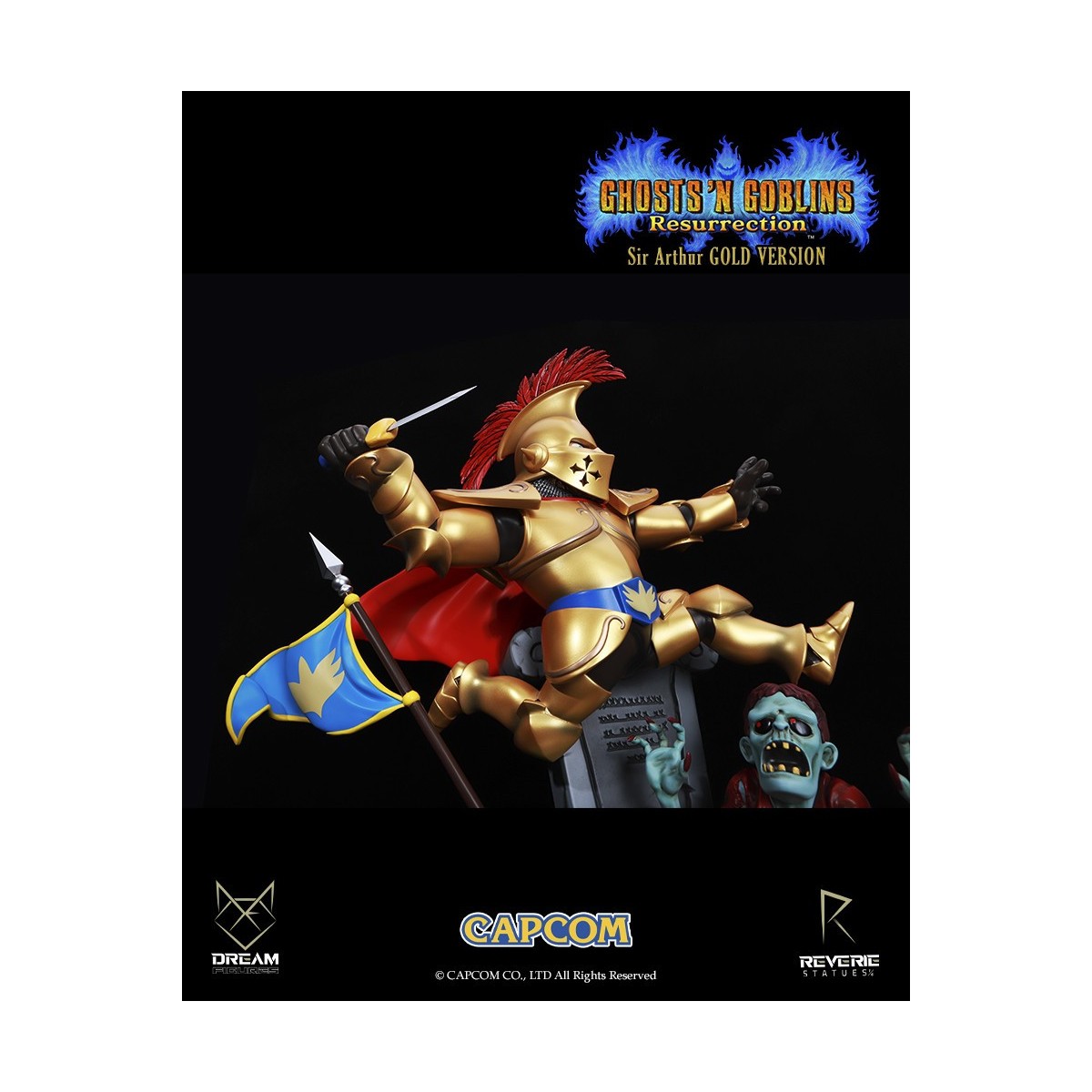 Figure da sogno - Armatura d'oro di Sir Arthur - Ghost 'n Goblins Resurrezione