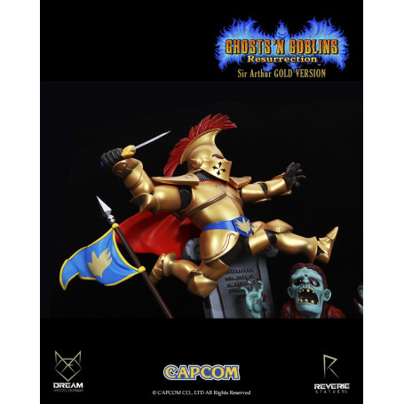 Figure da sogno - Armatura d'oro di Sir Arthur - Ghost 'n Goblins Resurrezione