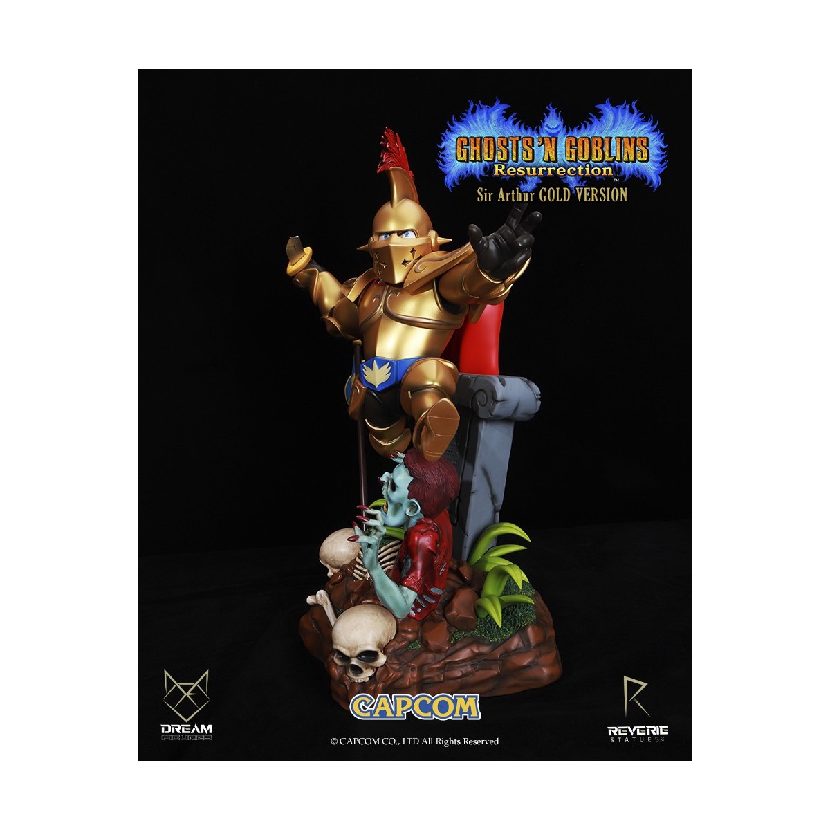 Figure da sogno - Armatura d'oro di Sir Arthur - Ghost 'n Goblins Resurrezione