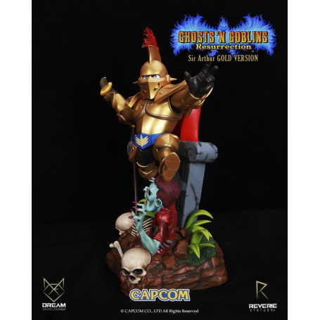Figure da sogno - Armatura d'oro di Sir Arthur - Ghost 'n Goblins Resurrezione