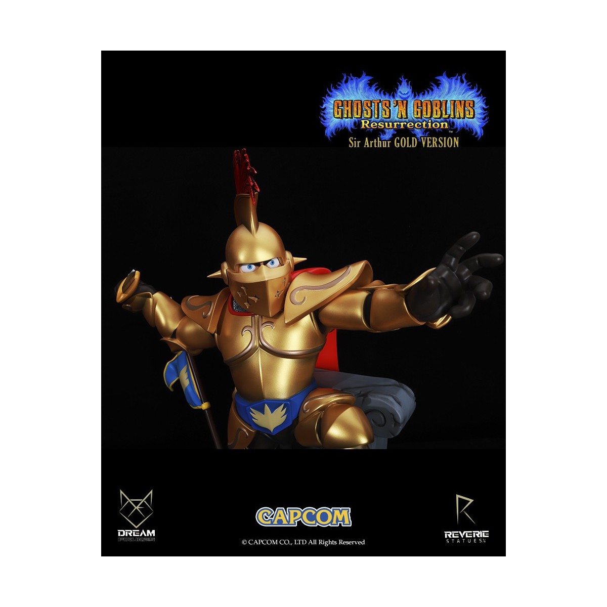 Figure da sogno - Armatura d'oro di Sir Arthur - Ghost 'n Goblins Resurrezione