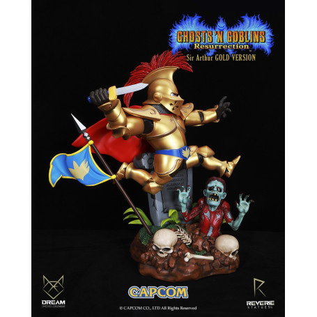 Figure da sogno - Armatura d'oro di Sir Arthur - Ghost 'n Goblins Resurrezione