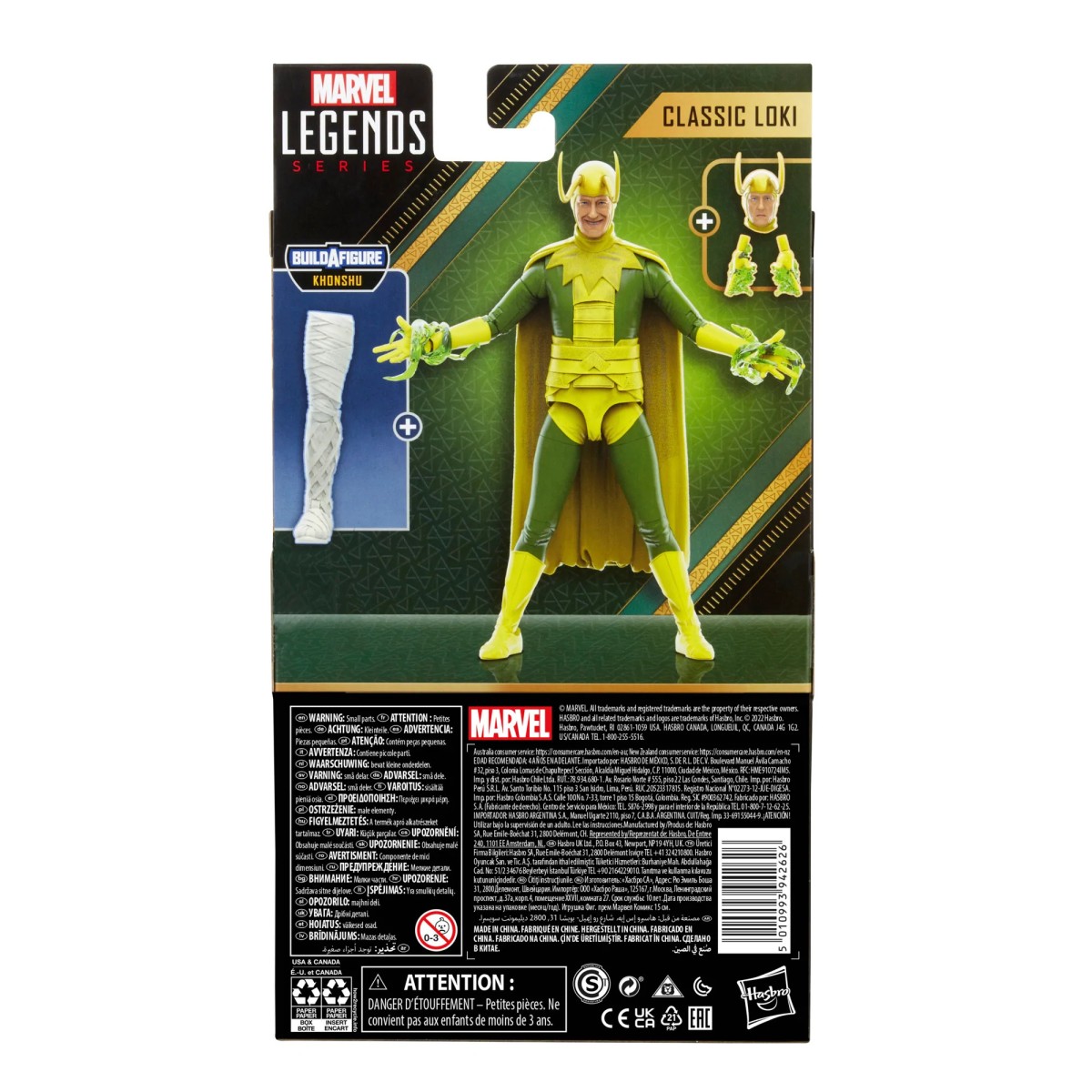 Marvel Legends - Onda Khonshu Costruisci una Figura