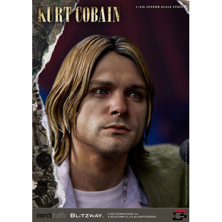 Prime 1 Studio/Blitzway - Statuetta di Kurt Cobain Unplugged in scala superba 1/4