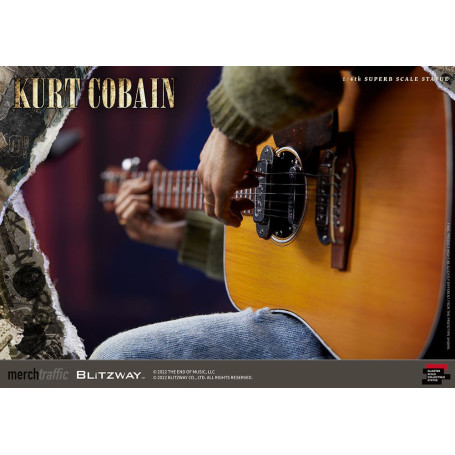 Prime 1 Studio/Blitzway - Statuetta di Kurt Cobain Unplugged in scala superba 1/4