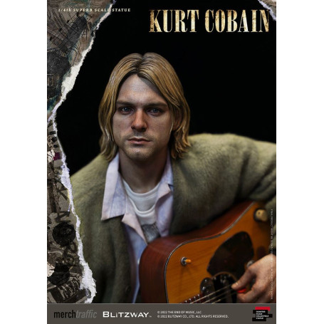 Prime 1 Studio/Blitzway - Statuetta di Kurt Cobain Unplugged in scala superba 1/4