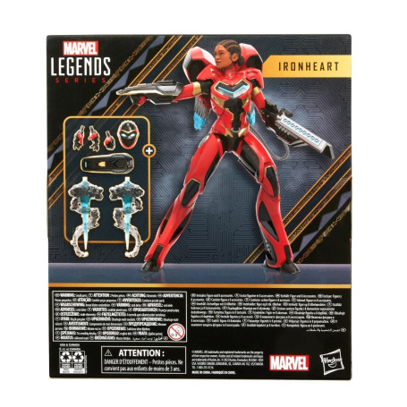 Marvel Legends Deluxe - Cuore di ferro - Pantera Nera 2 Wakanda per sempre
