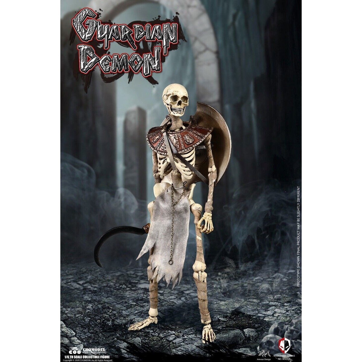 Coomodel Serie Nightmare - Demone guardiano dell'Egitto 1/6