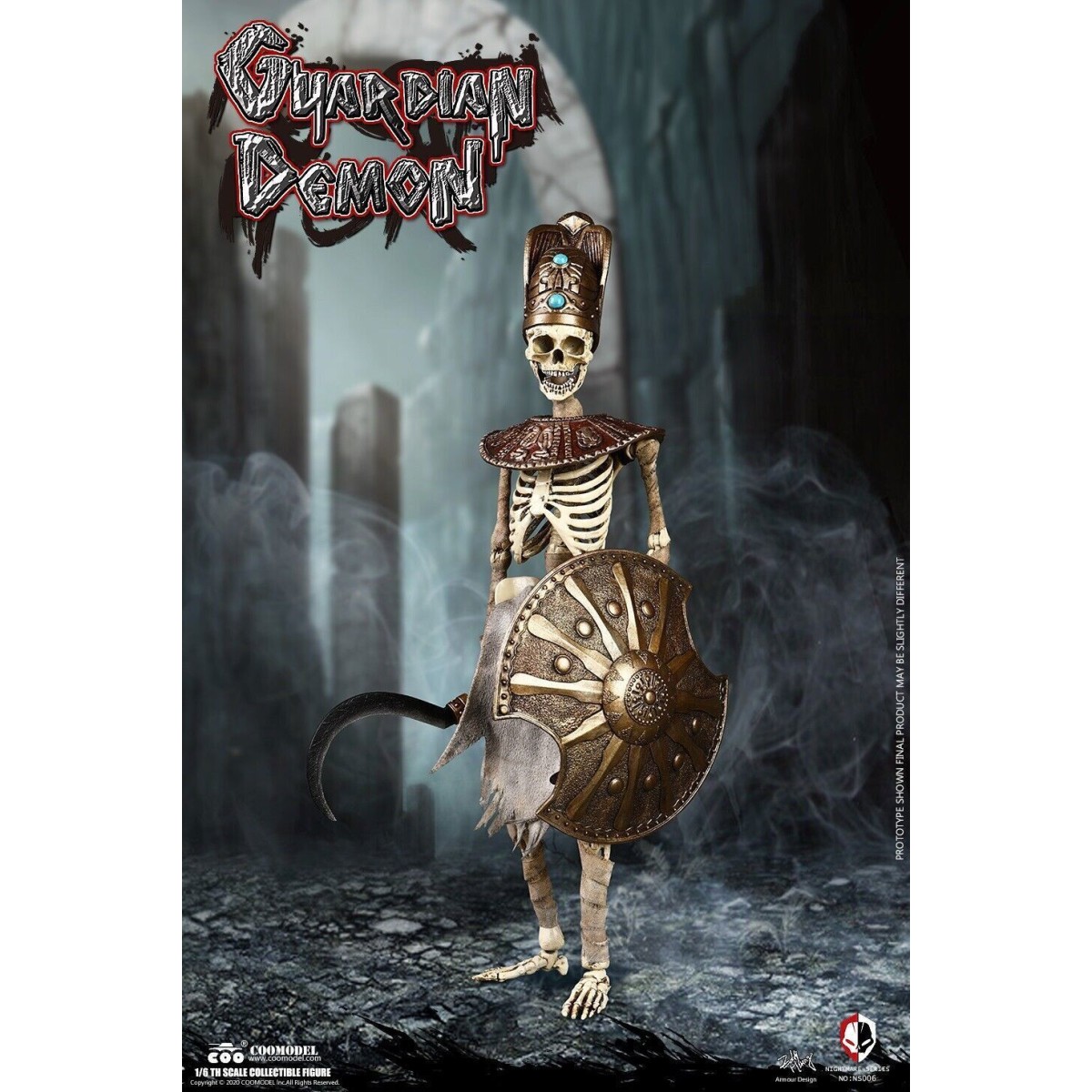 Coomodel Serie Nightmare - Demone guardiano dell'Egitto 1/6