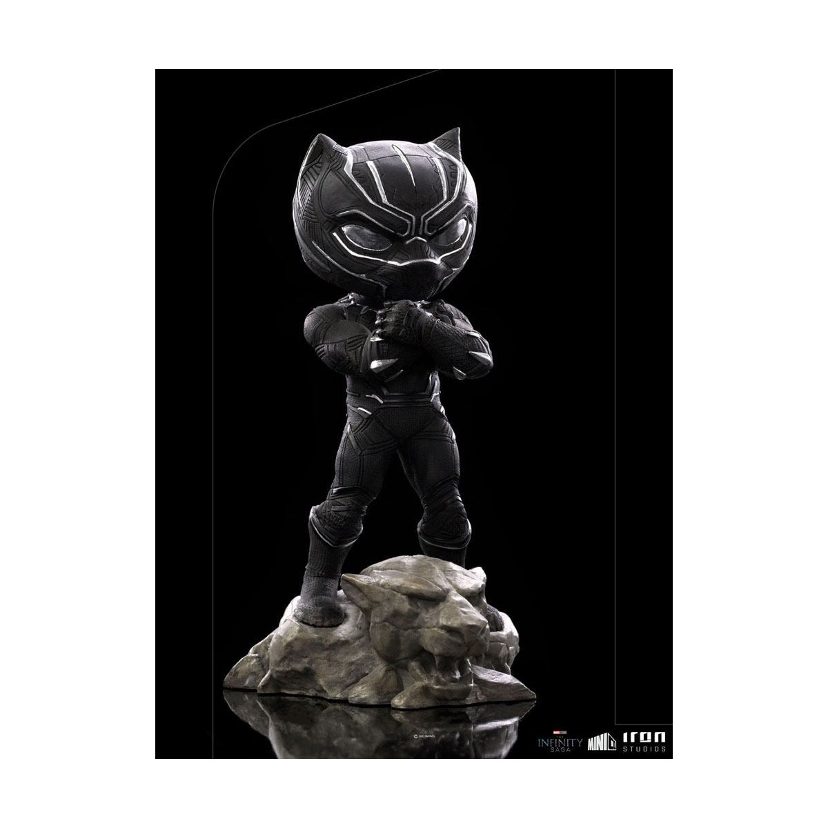 Iron Studios - Pantera Nera - La Saga dell'Infinito Mini Co.Heroes PVC