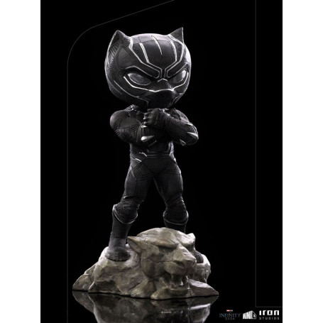 Iron Studios - Pantera Nera - La Saga dell'Infinito Mini Co.Heroes PVC