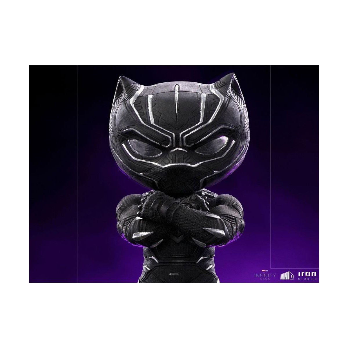 Iron Studios - Pantera Nera - La Saga dell'Infinito Mini Co.Heroes PVC