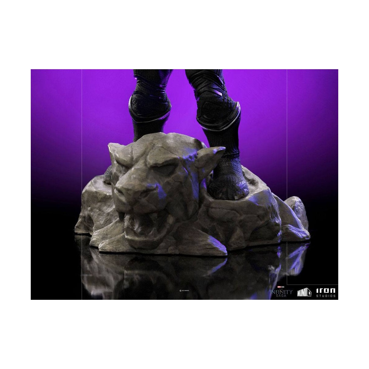 Iron Studios - Pantera Nera - La Saga dell'Infinito Mini Co.Heroes PVC