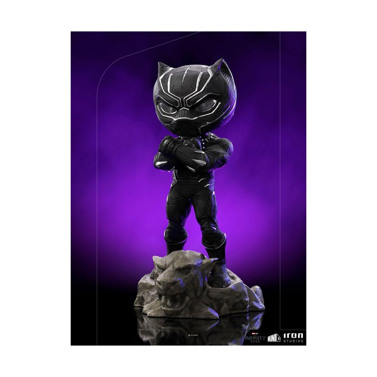 Iron Studios - Pantera Nera - La Saga dell'Infinito Mini Co.Heroes PVC