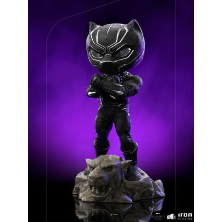 Iron Studios - Pantera Nera - La Saga dell'Infinito Mini Co.Heroes PVC
