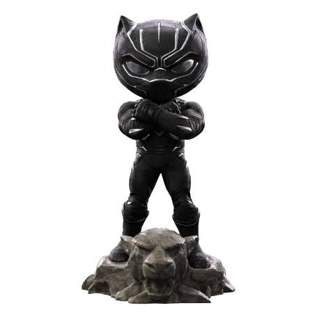 Iron Studios - Pantera Nera - La Saga dell'Infinito Mini Co.Heroes PVC