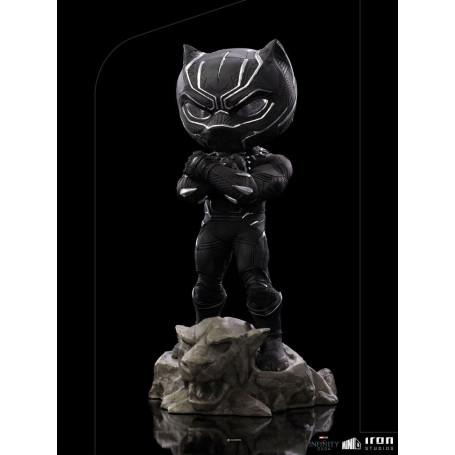 Iron Studios - Pantera Nera - La Saga dell'Infinito Mini Co.Heroes PVC