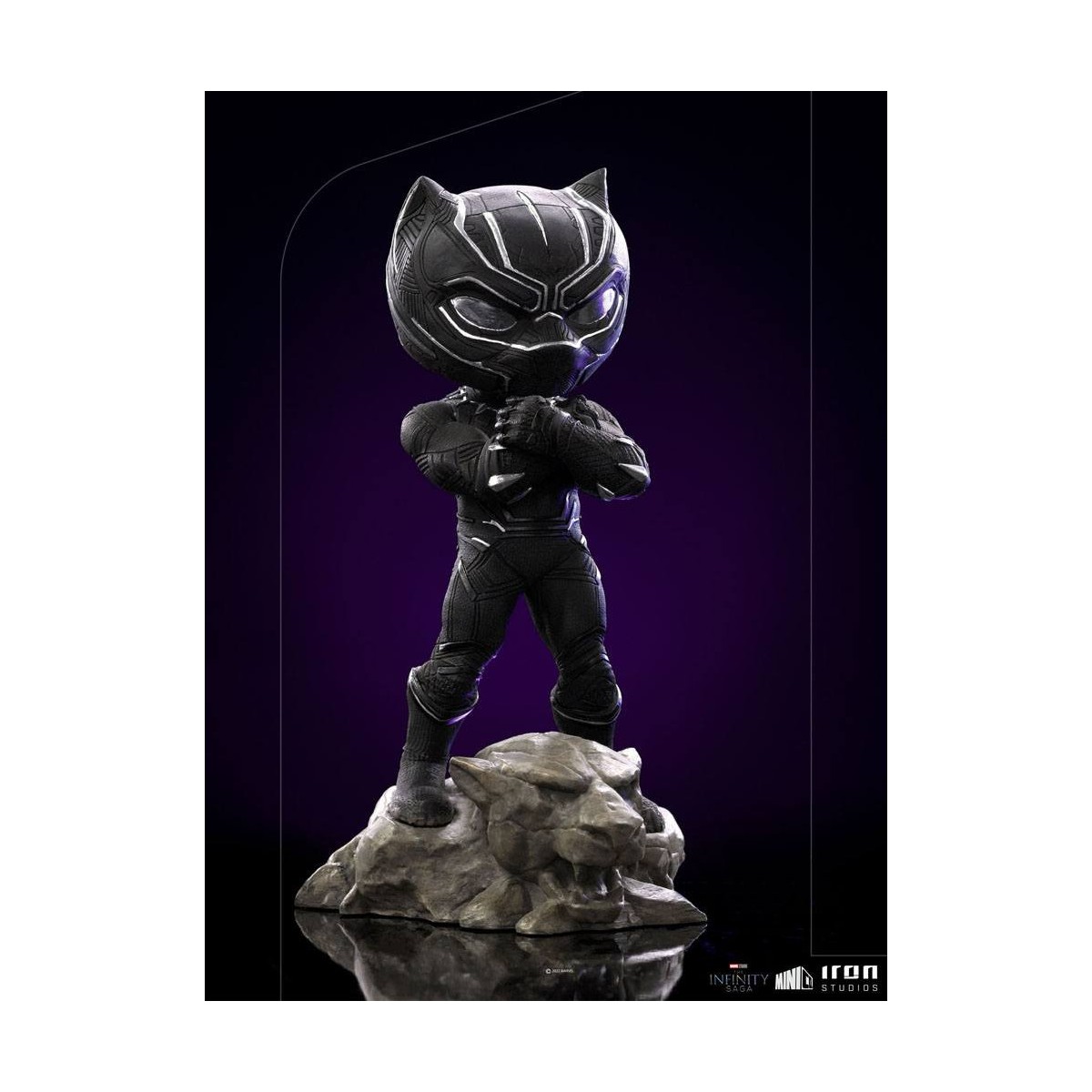 Iron Studios - Pantera Nera - La Saga dell'Infinito Mini Co.Heroes PVC