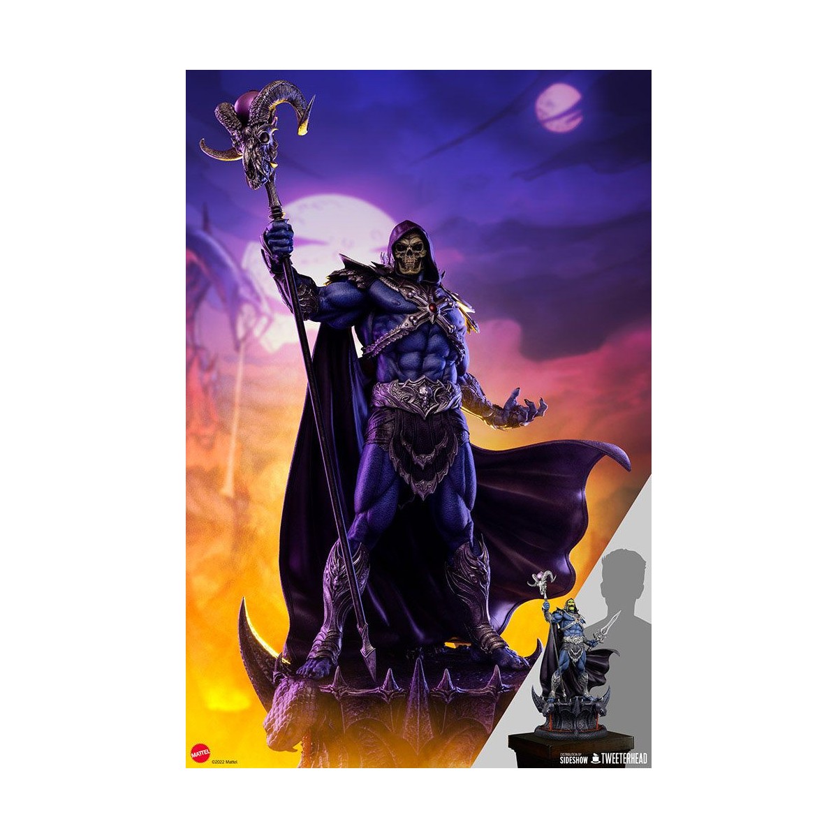 Tweeterhead - SKELETOR - Leggende di Masters of the Universe