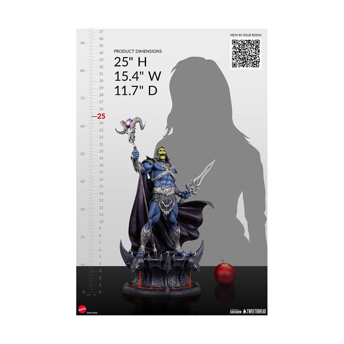 Tweeterhead - SKELETOR - Leggende di Masters of the Universe