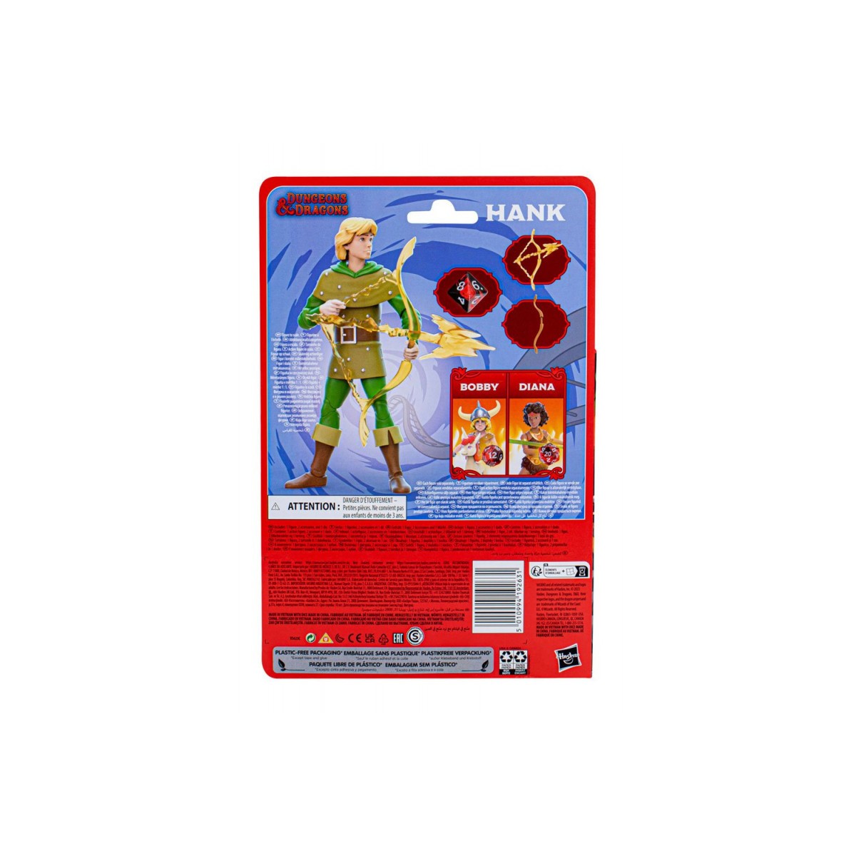 Hasbro - Hank - Cartone animato di Dungeons & Dragons