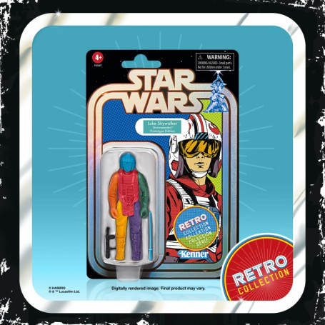 Hasbro - Luke Skywalker Snowspeeder Pilot Prototype Edition Set di 6 figure - Star Wars The Retro Collection