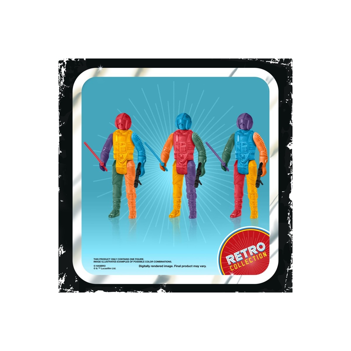 Hasbro - Luke Skywalker Snowspeeder Pilot Prototype Edition Set di 6 figure - Star Wars The Retro Collection
